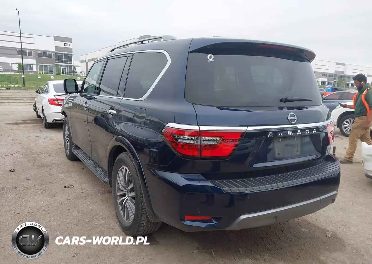 2023 Nissan Armada Sl 2Wd VIN:JN8AY2BA6P9401013 - 3