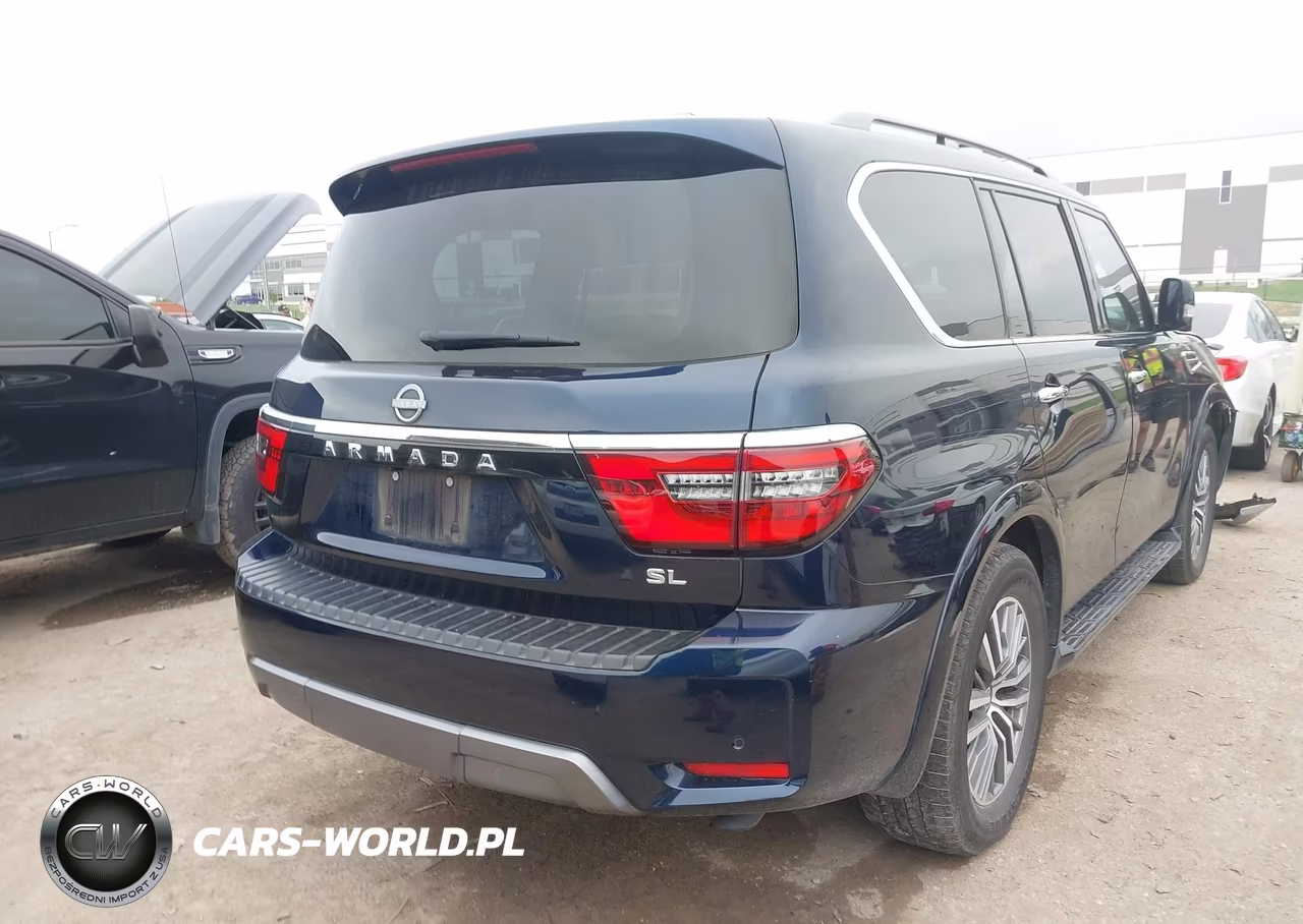 2023 Nissan Armada Sl 2Wd VIN:JN8AY2BA6P9401013 - 4