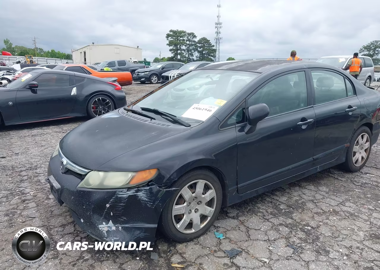 2008 Honda Civic Lx VIN:2HGFA16598H521307 - 2
