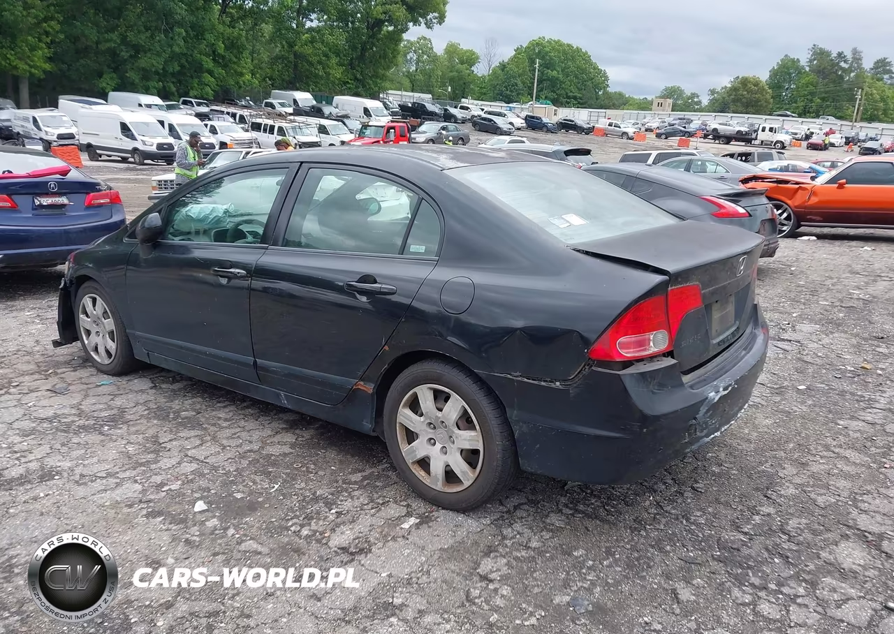 2008 Honda Civic Lx VIN:2HGFA16598H521307 - 3