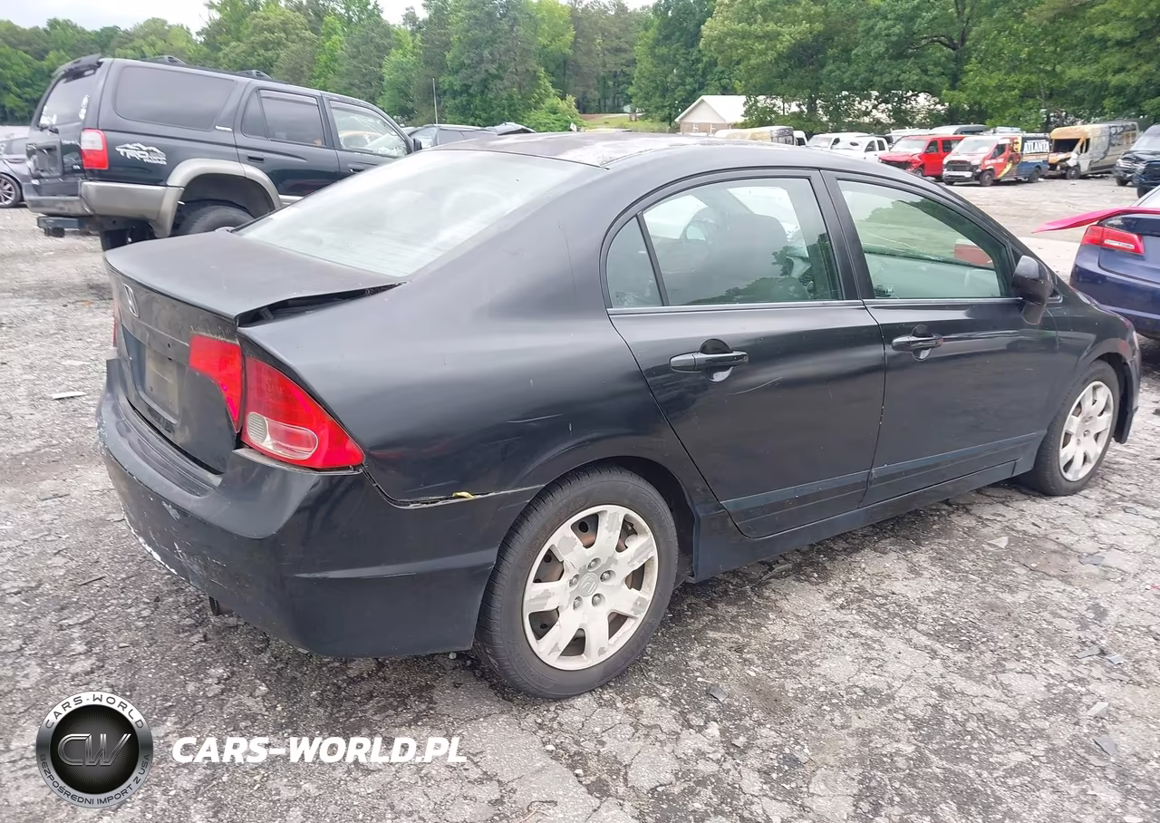 2008 Honda Civic Lx VIN:2HGFA16598H521307 - 4