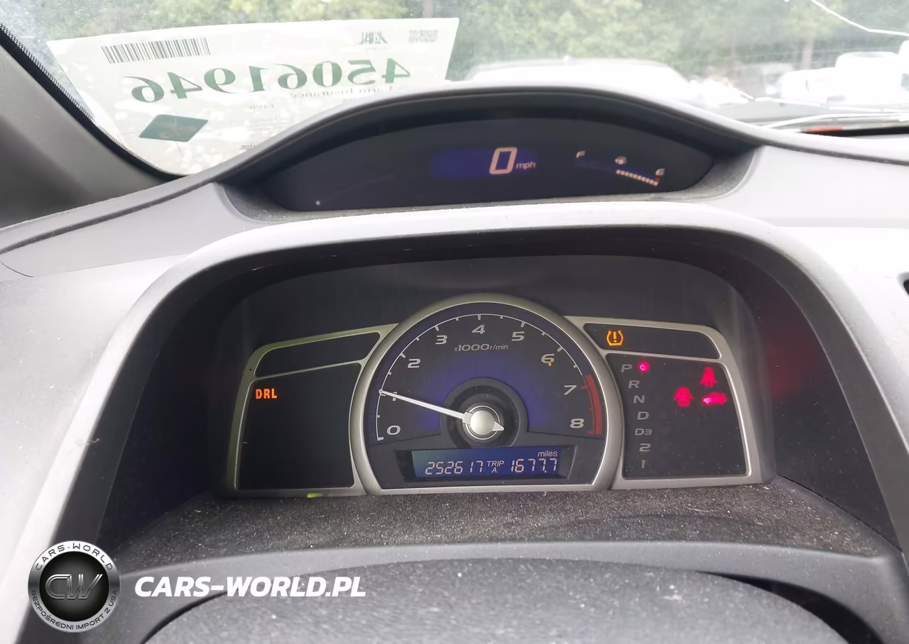 2008 Honda Civic Lx VIN:2HGFA16598H521307 - 7