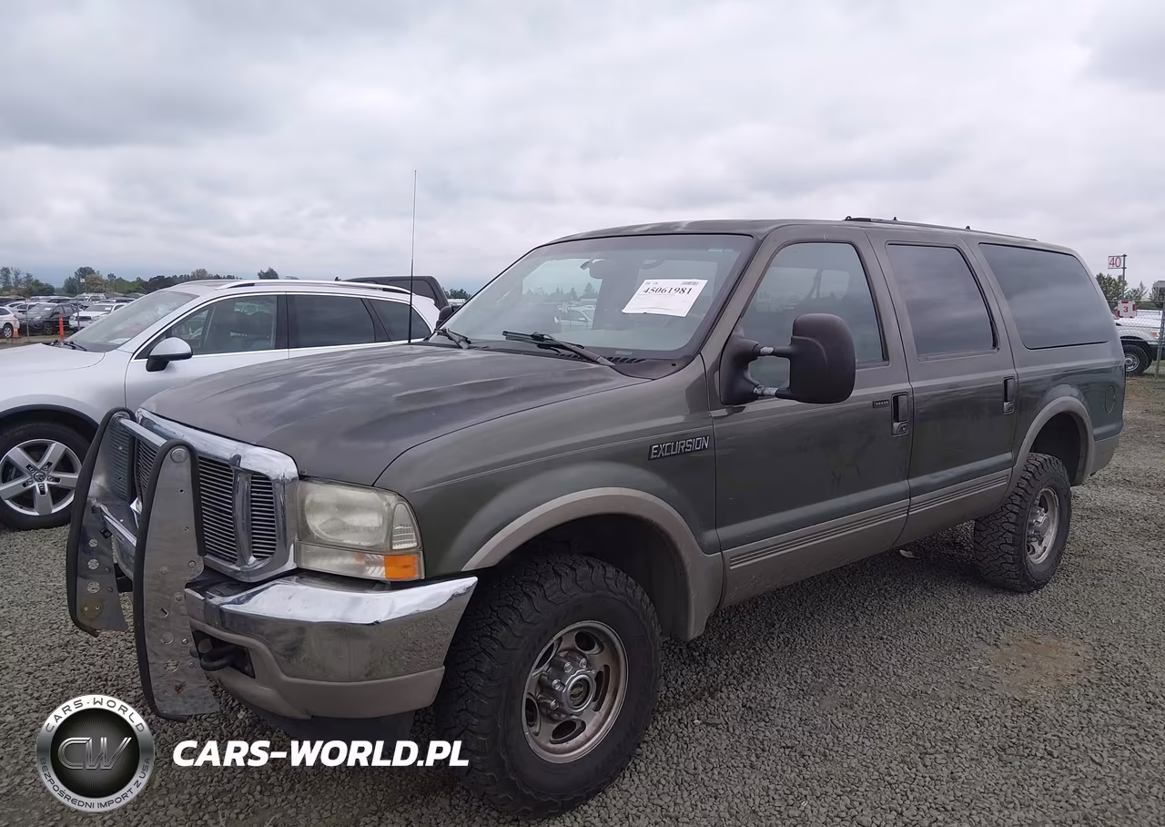2001 Ford Excursion Limited VIN:1FMNU43S71EA00334 - 2