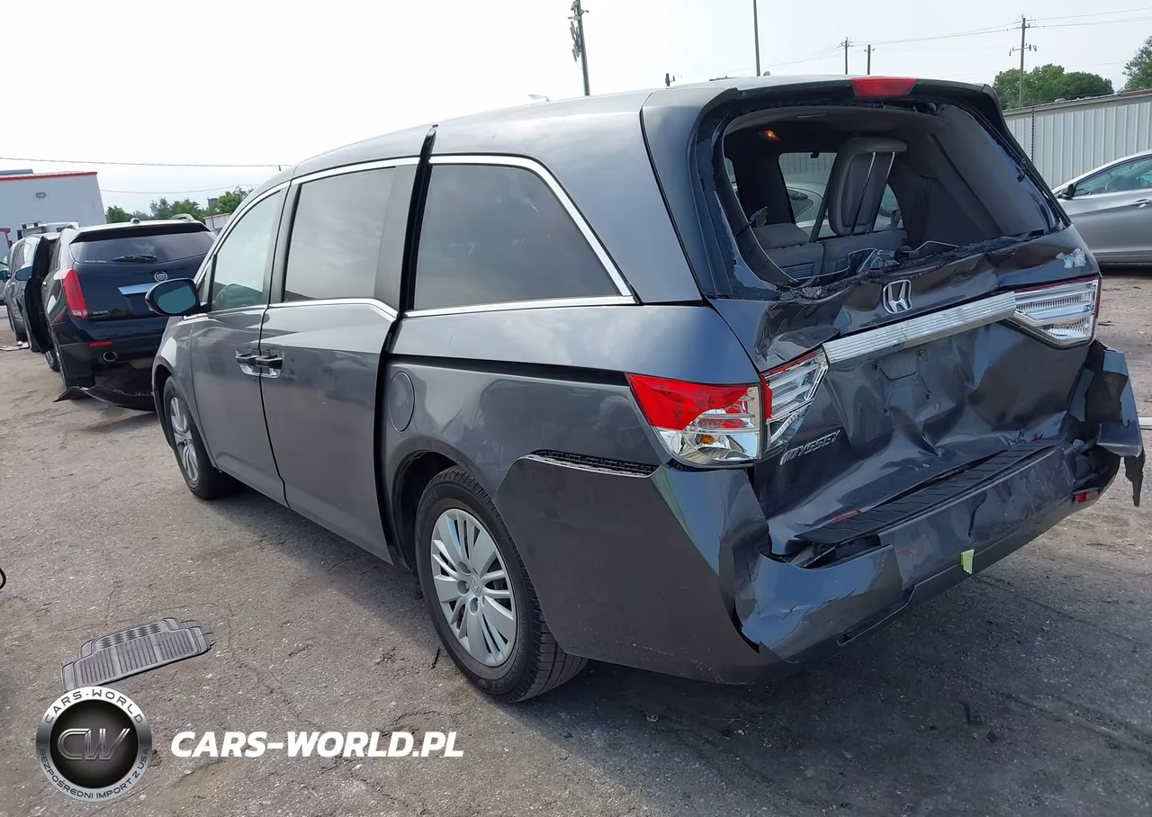2015 Honda Odyssey Lx VIN:5FNRL5H2XFB127348 - 3