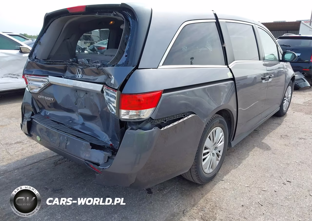 2015 Honda Odyssey Lx VIN:5FNRL5H2XFB127348 - 4