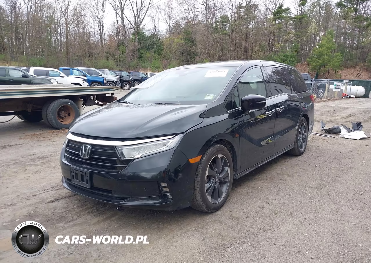 2021 Honda Odyssey Elite VIN:5FNRL6H91MB006370 - 2
