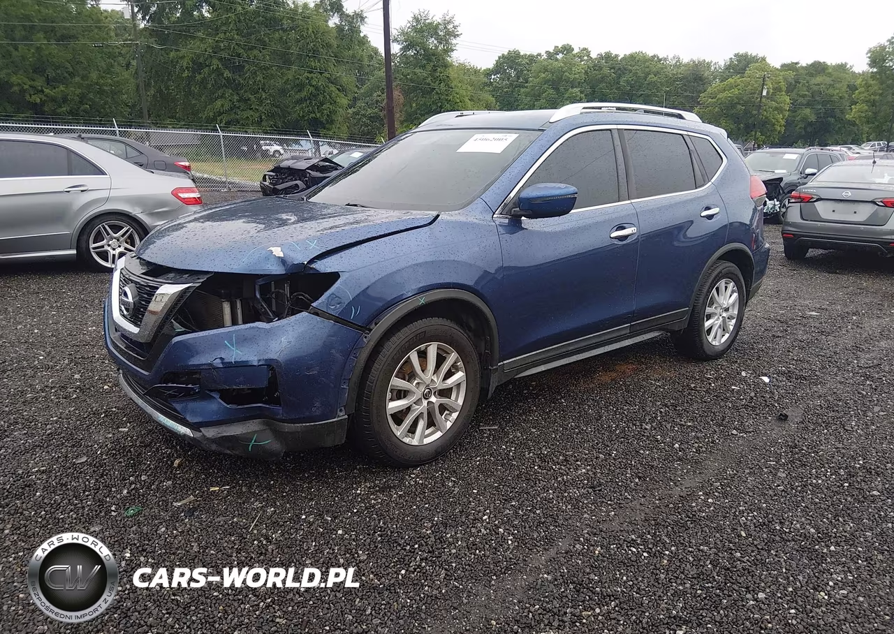 2017 Nissan Rogue Sv VIN:KNMAT2MT5HP527787 - 2