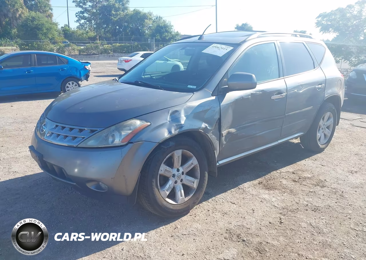 2006 Nissan Murano Sl VIN:JN8AZ08WX6W542798 - 2
