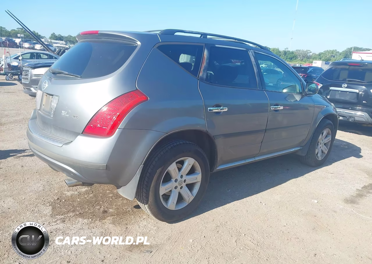 2006 Nissan Murano Sl VIN:JN8AZ08WX6W542798 - 4