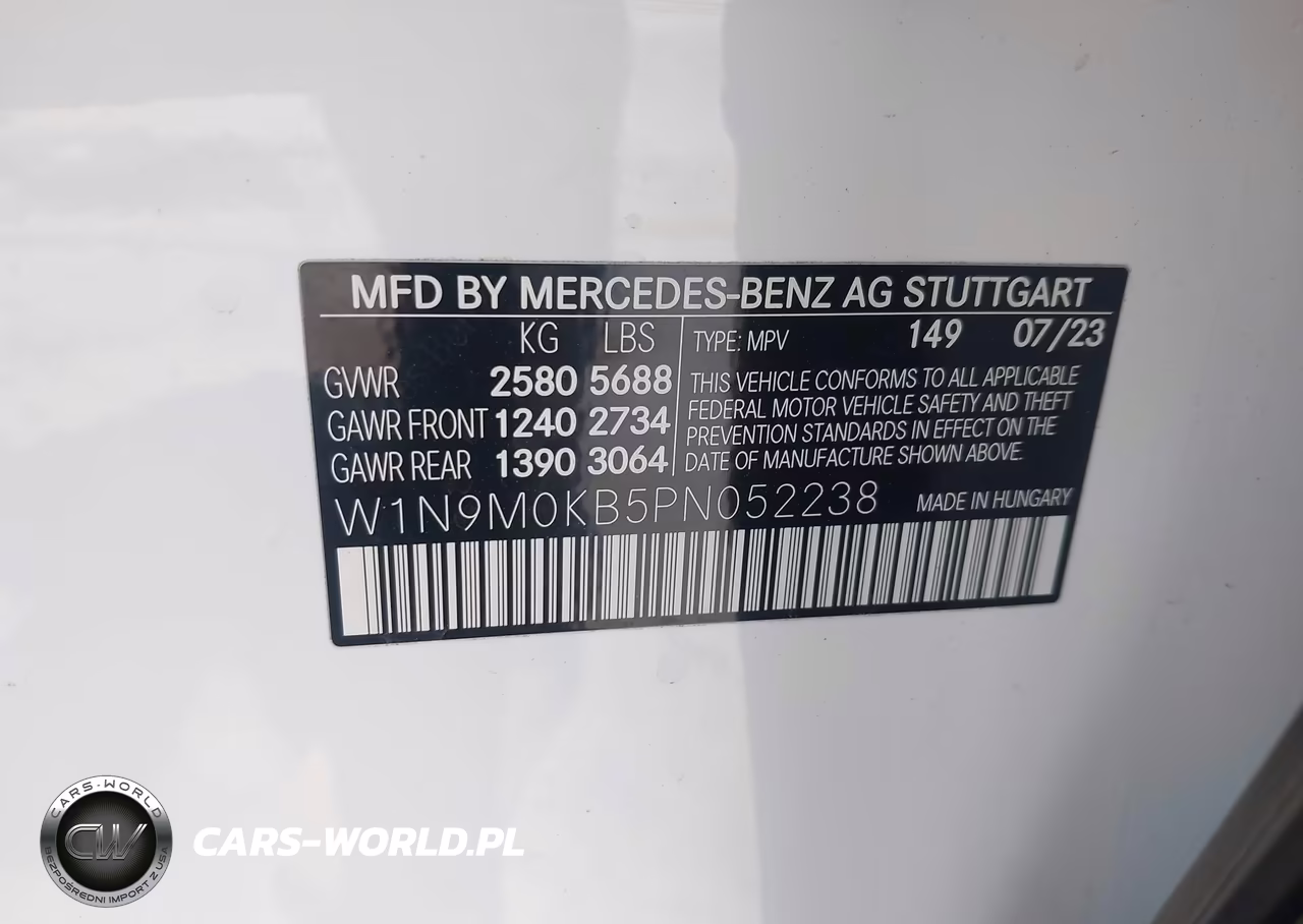 2023 Mercedes-Benz Eqb 300 Suv 4Matic VIN:W1N9M0KB5PN052238 - 9