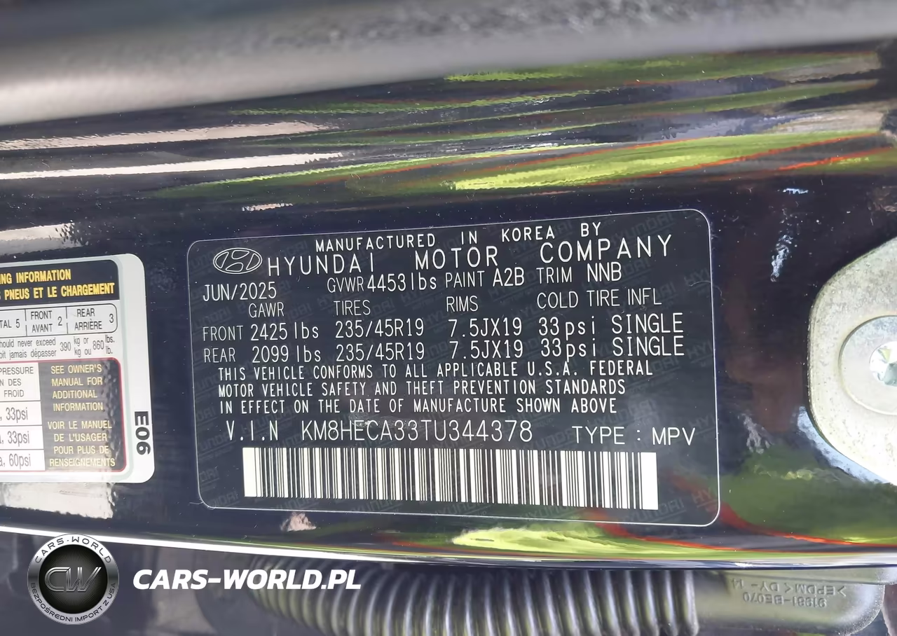 2026 Hyundai Kona Limited VIN:KM8HECA33TU344378 - 9