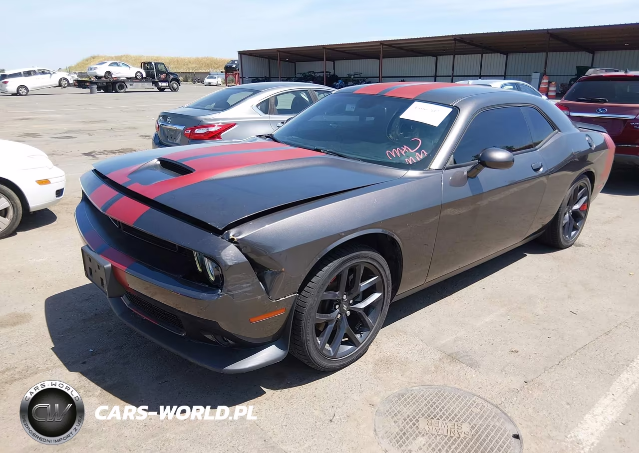 2021 Dodge Challenger Gt VIN:2C3CDZJG2MH672763 - 2