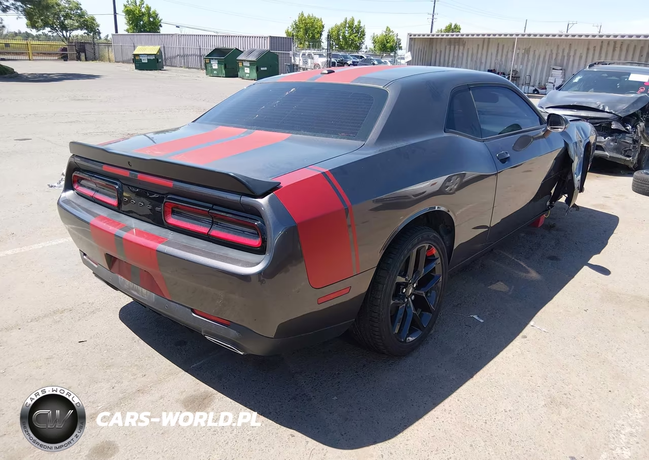 2021 Dodge Challenger Gt VIN:2C3CDZJG2MH672763 - 4
