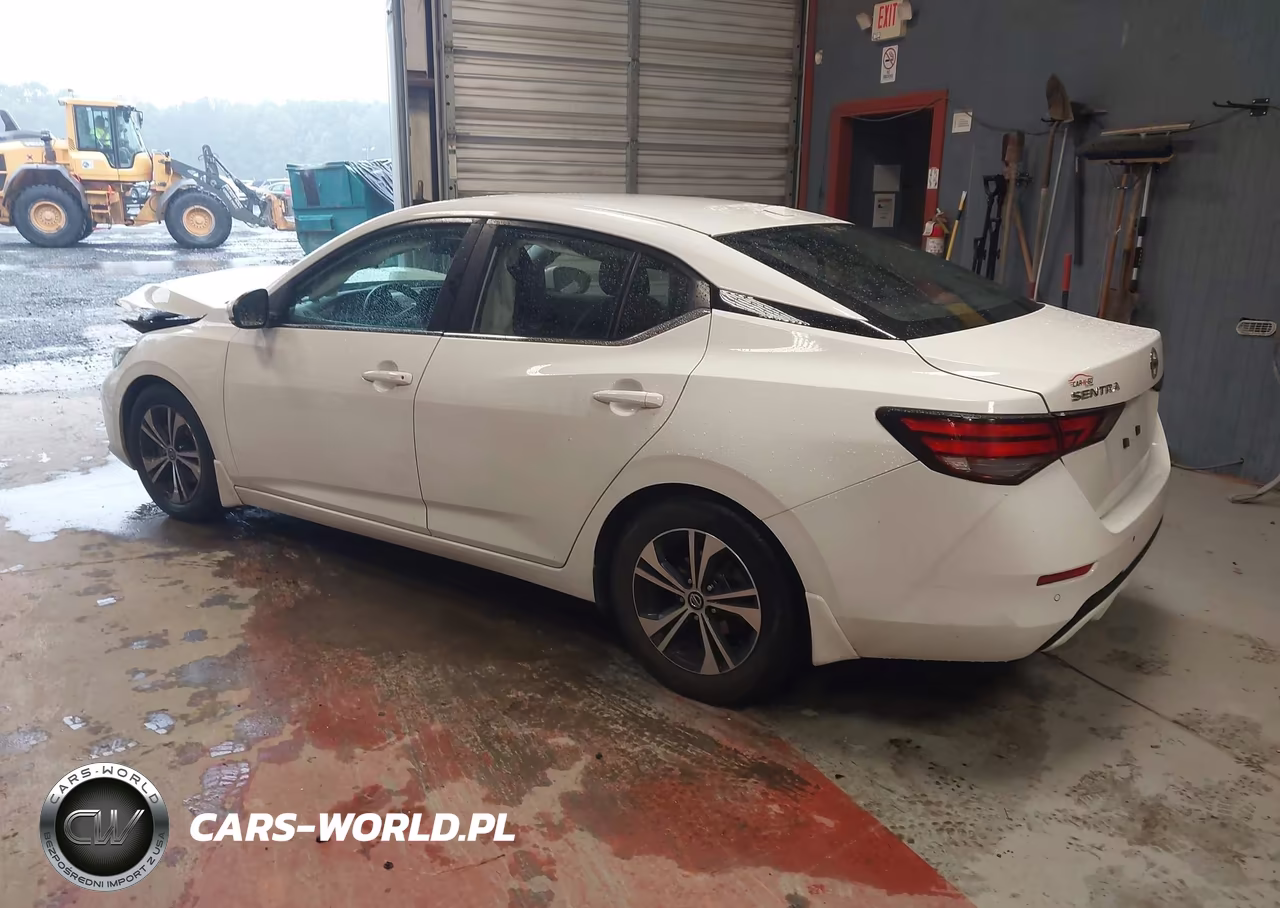 2020 Nissan Sentra Sv Xtronic Cvt VIN:3N1AB8CV4LY281012 - 3
