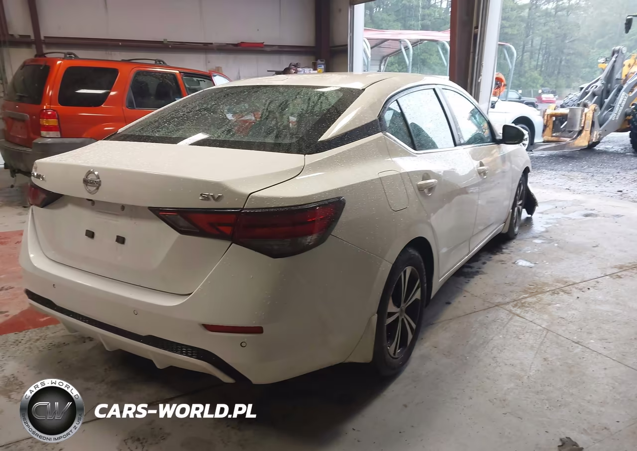 2020 Nissan Sentra Sv Xtronic Cvt VIN:3N1AB8CV4LY281012 - 4
