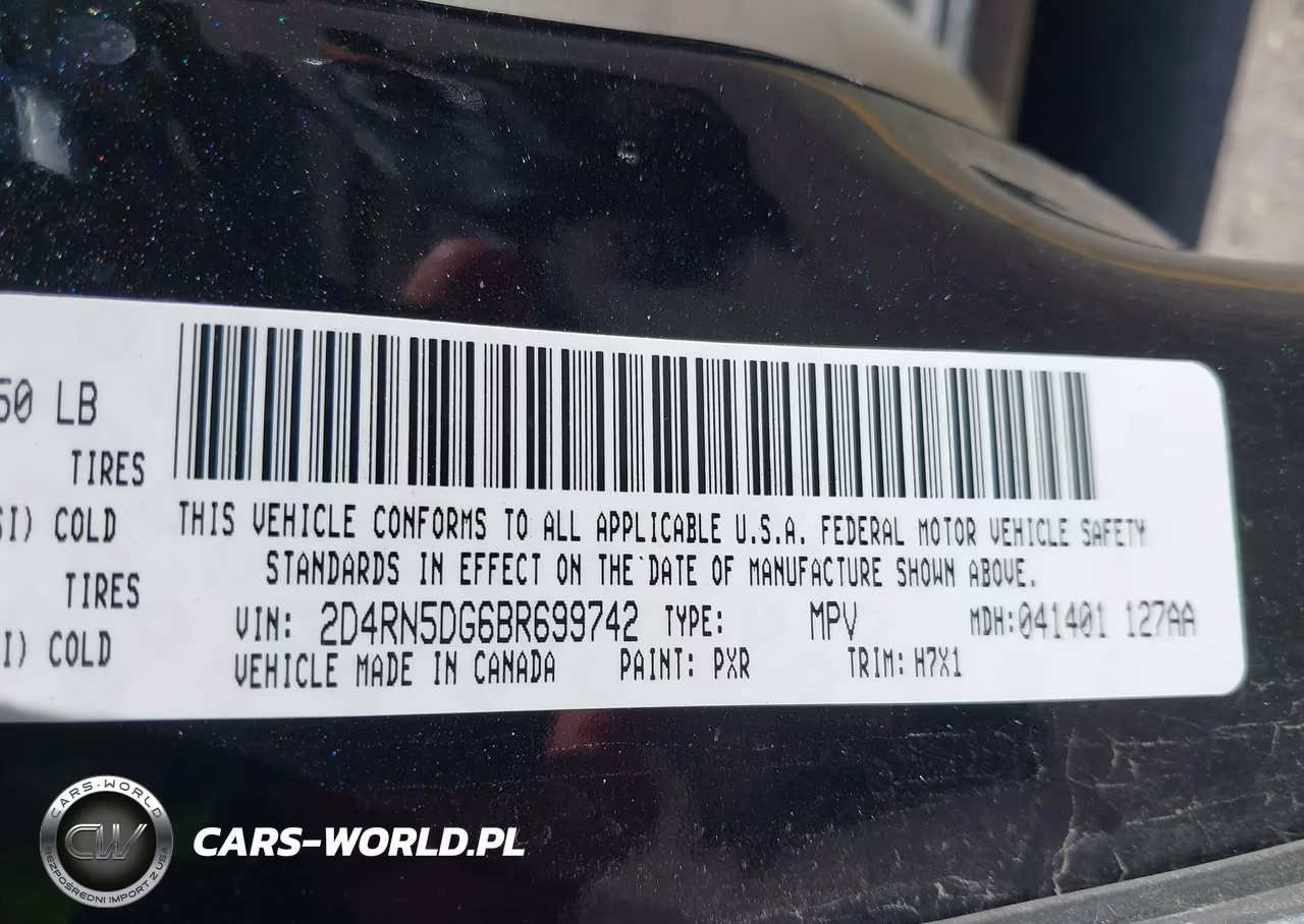 2011 Dodge Grand Caravan Crew VIN:2D4RN5DG6BR699742 - 9