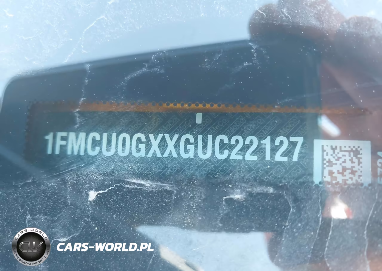 2016 Ford Escape Se VIN:1FMCU0GXXGUC22127 - 9