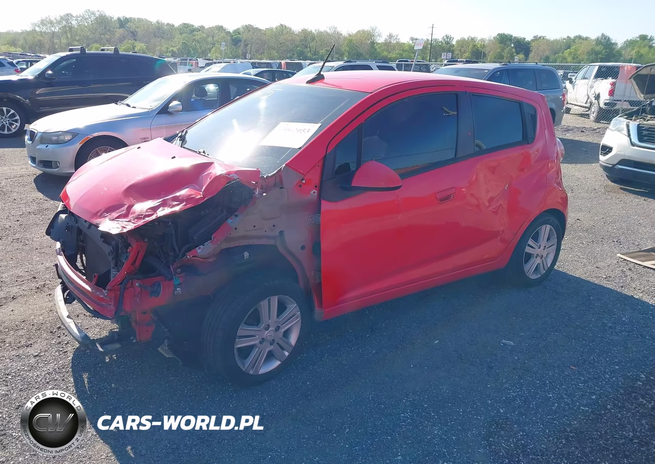 2013 Chevrolet Spark Ls Auto VIN:KL8CB6S94DC501265 - 2