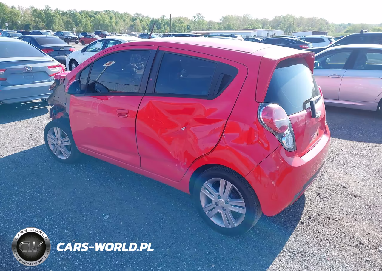 2013 Chevrolet Spark Ls Auto VIN:KL8CB6S94DC501265 - 3