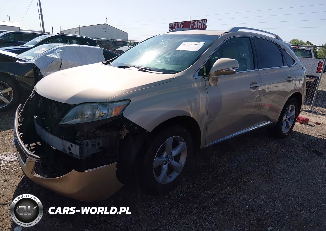 2010 Lexus Rx 350 VIN:2T2BK1BA2AC008196 - 2