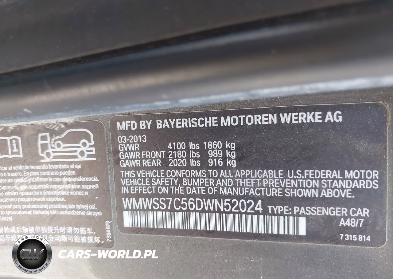 2013 Mini Paceman Cooper S VIN:WMWSS7C56DWN52024 - 9