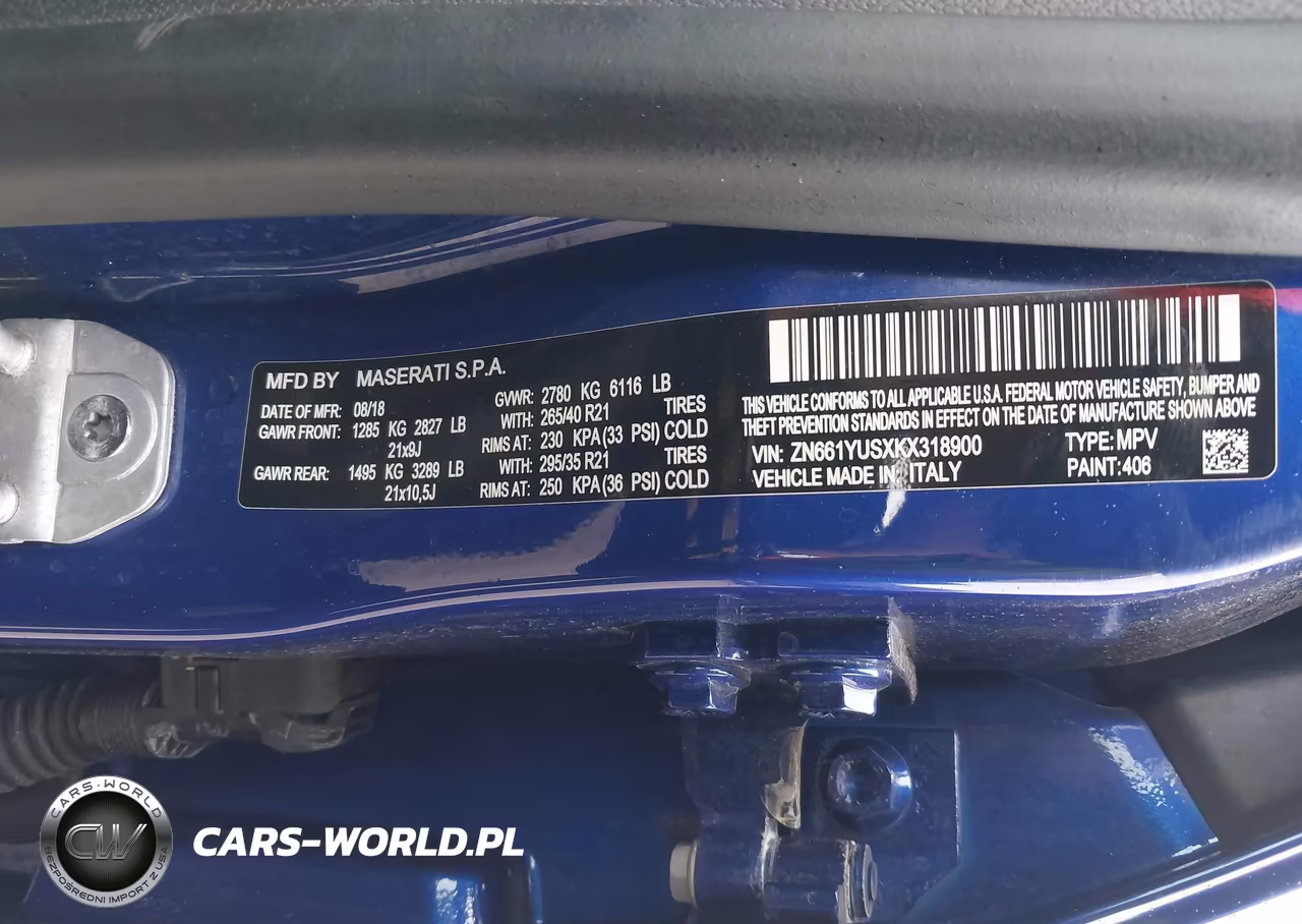 2019 Maserati Levante S Gransport VIN:ZN661YUSXKX318900 - 9