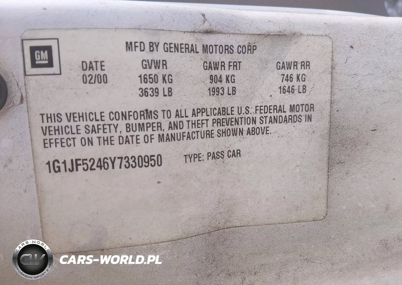 2000 Chevrolet Cavalier Ls VIN:1G1JF5246Y7330950 - 9