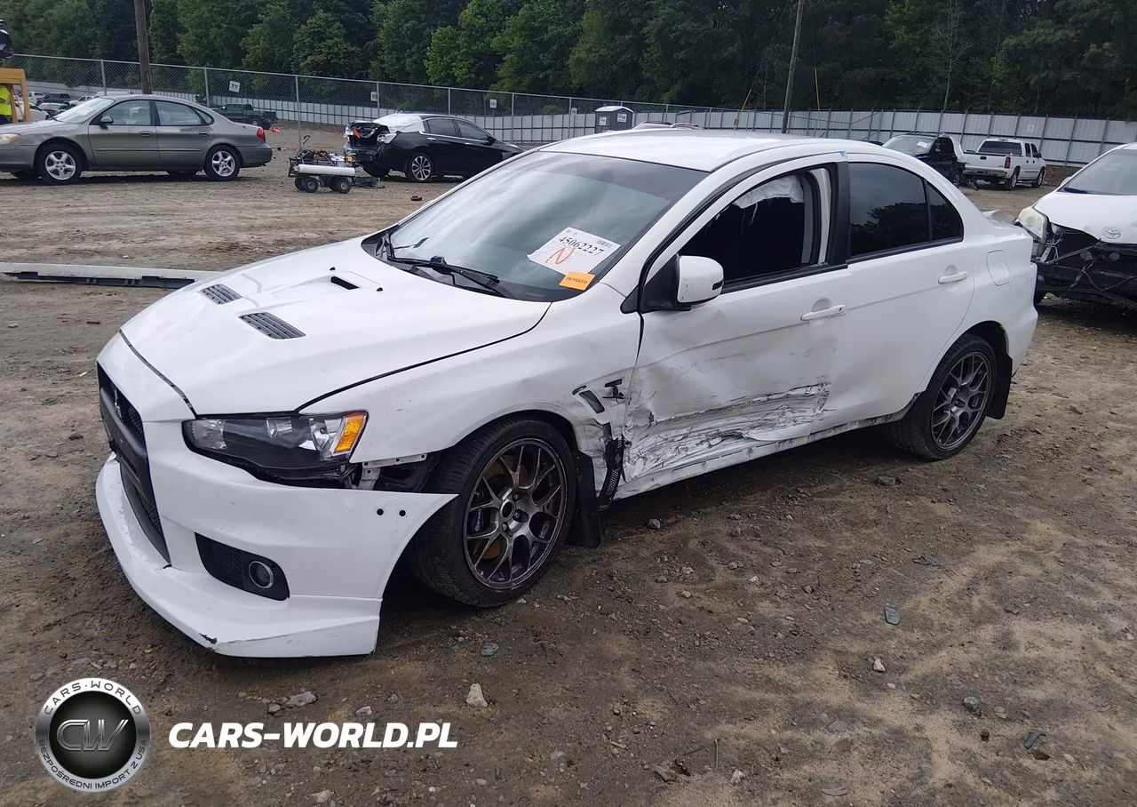 2015 Mitsubishi Lancer Evolution Gsr VIN:JA32W8FV1FU020766 - 2