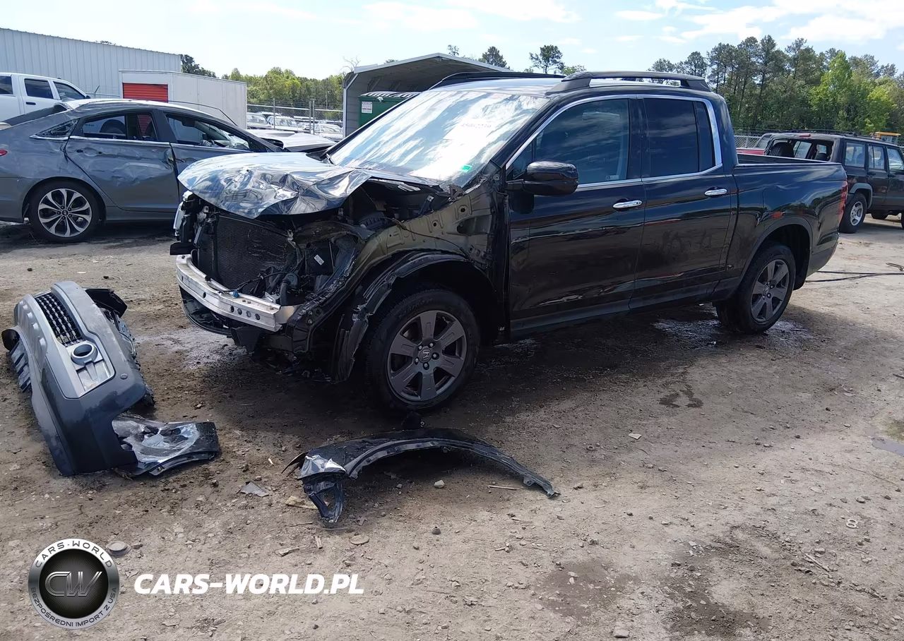 2020 Honda Ridgeline Rtl-E VIN:5FPYK3F72LB004907 - 2