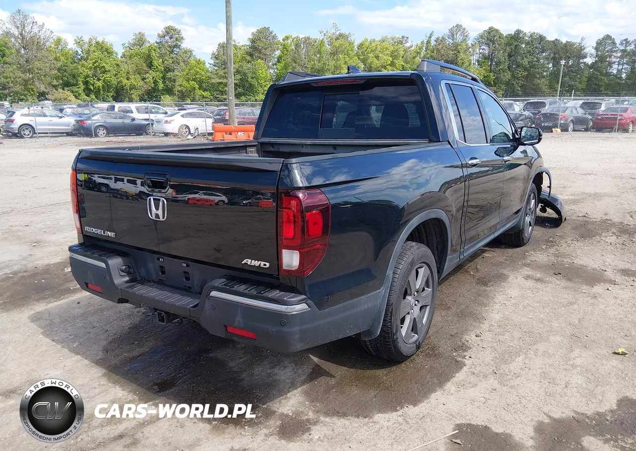 2020 Honda Ridgeline Rtl-E VIN:5FPYK3F72LB004907 - 4