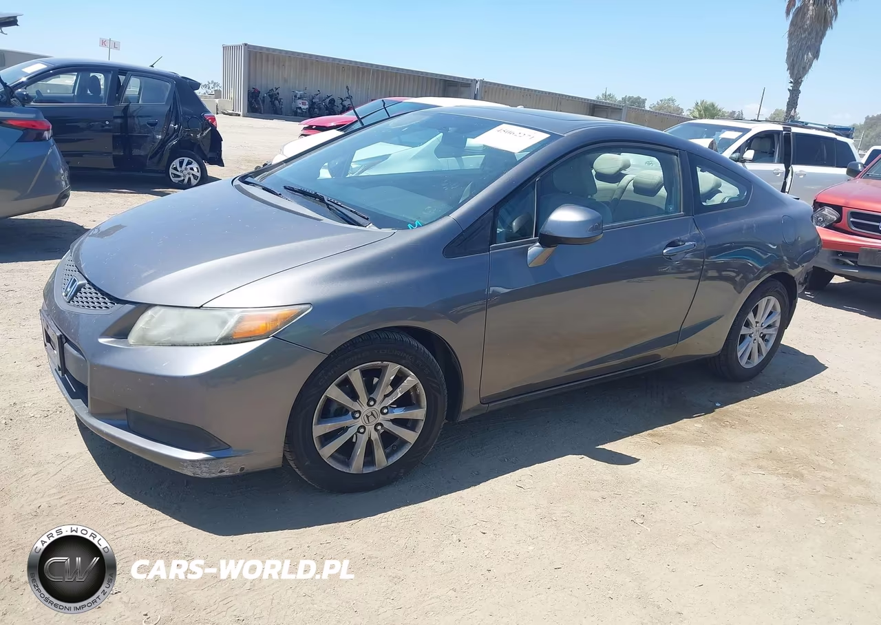 2012 Honda Civic Ex VIN:2HGFG3B89CH560627 - 2