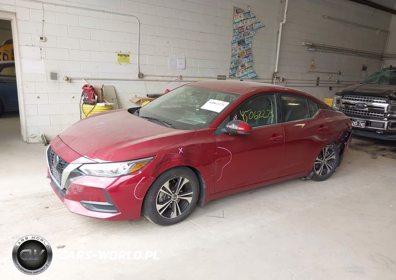 2020 Nissan Sentra Sv Xtronic Cvt VIN:3N1AB8CVXLY286537 - 2