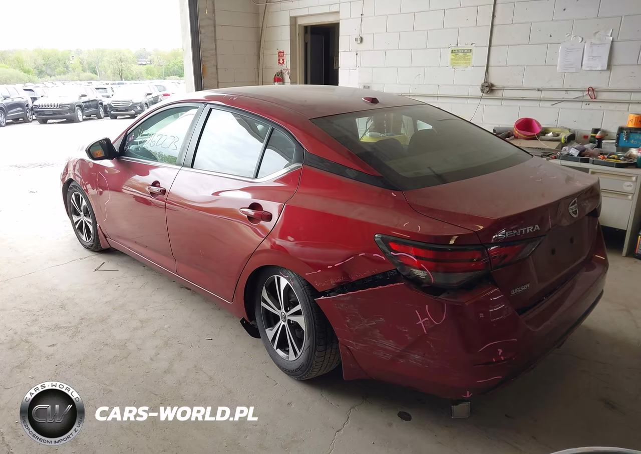 2020 Nissan Sentra Sv Xtronic Cvt VIN:3N1AB8CVXLY286537 - 3