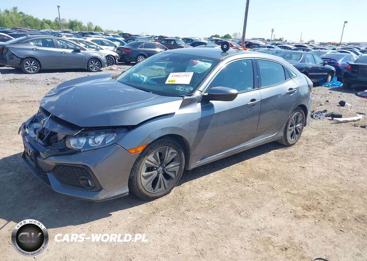 2019 Honda Civic Ex VIN:SHHFK7H62KU402322 - 2