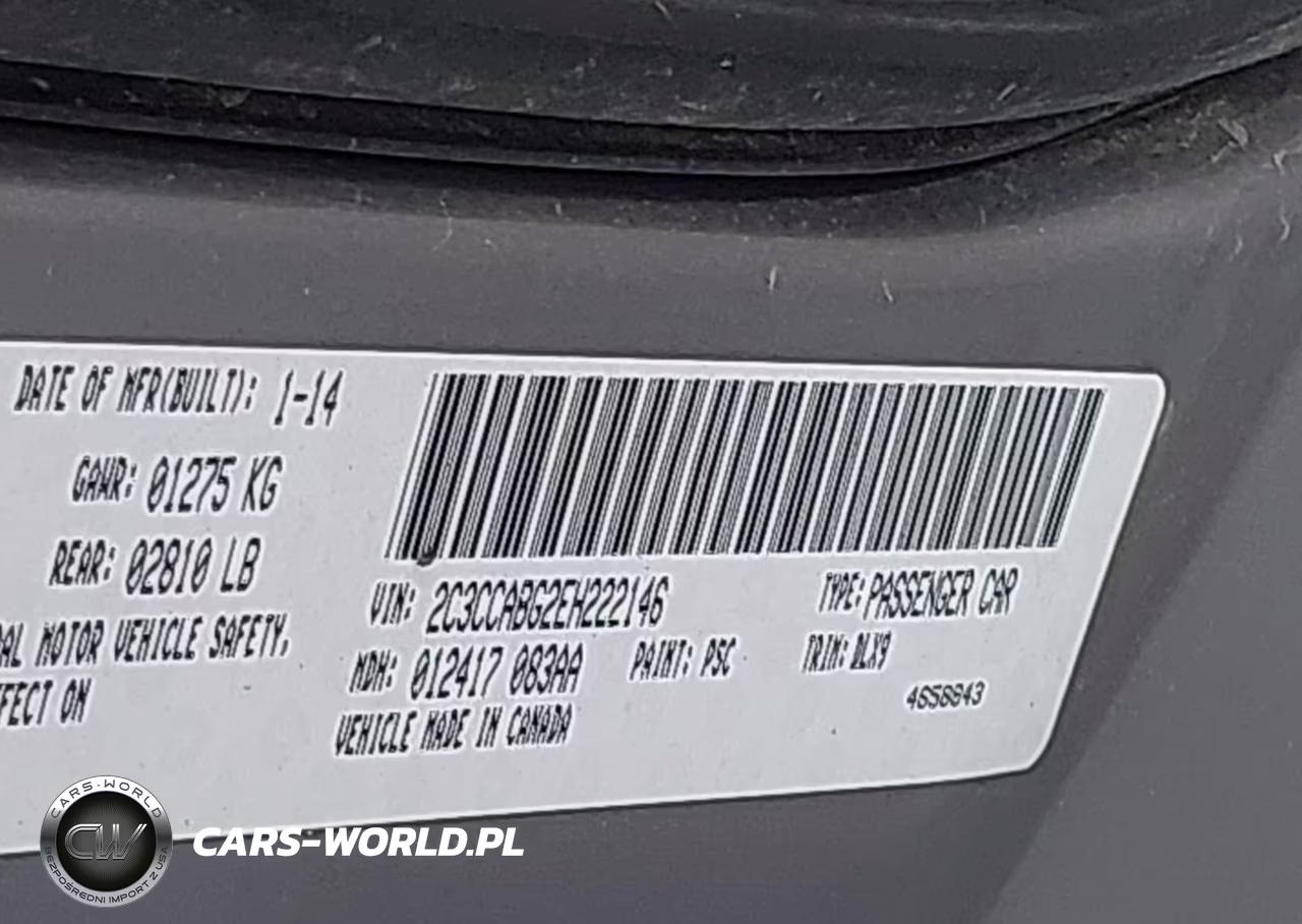 2014 Chrysler 300 VIN:2C3CCABG2EH222146 - 9