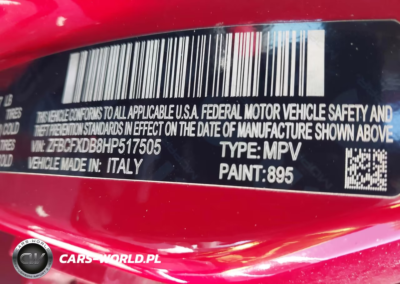 2017 Fiat 500X Lounge Fwd VIN:ZFBCFXDB8HP517505 - 9