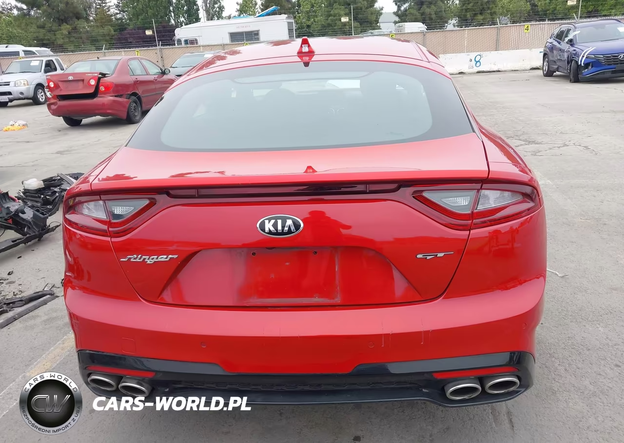 2018 Kia Stinger Gt2 VIN:KNAE55LC3J6017817 - 17