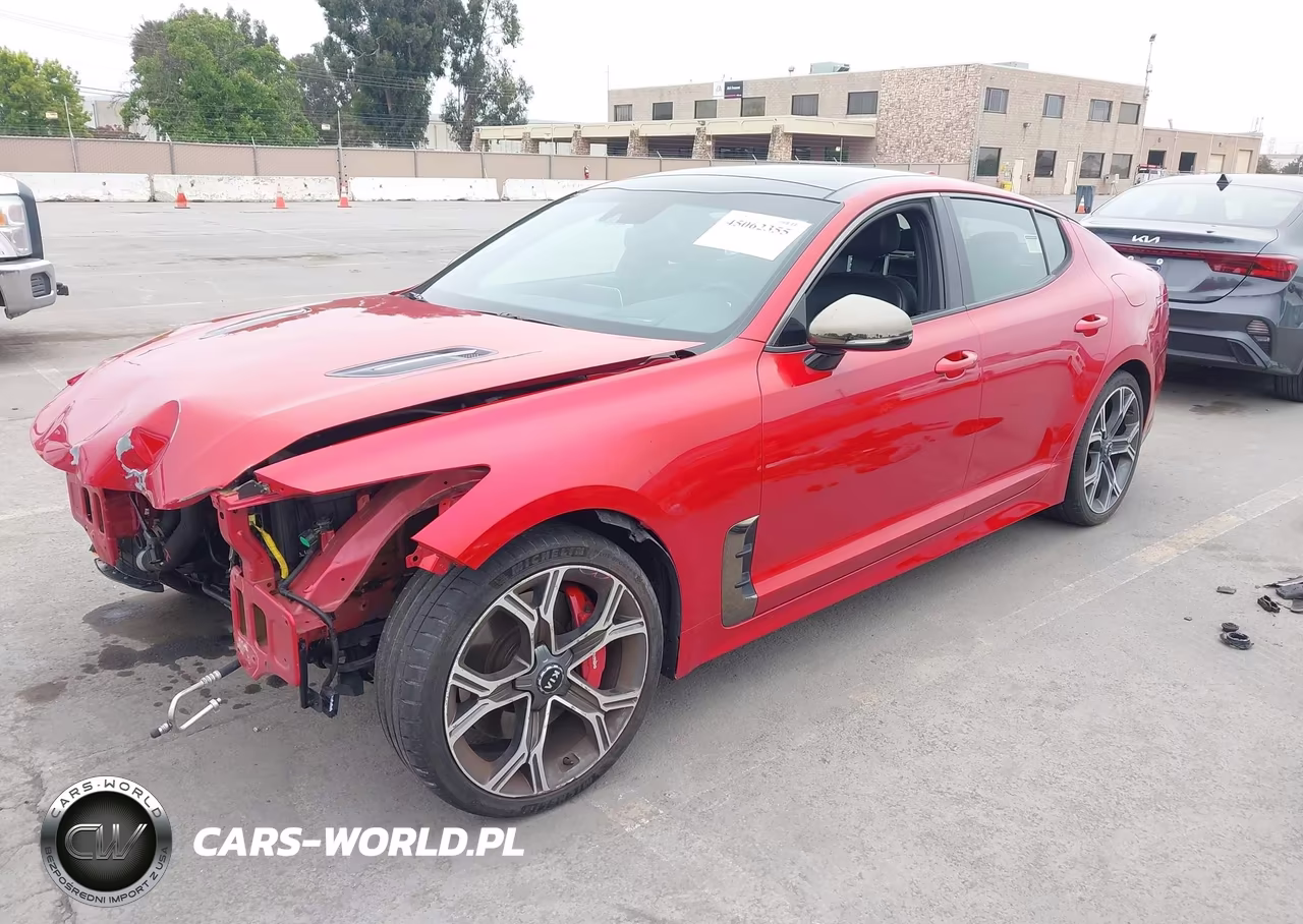 2018 Kia Stinger Gt2 VIN:KNAE55LC3J6017817 - 2