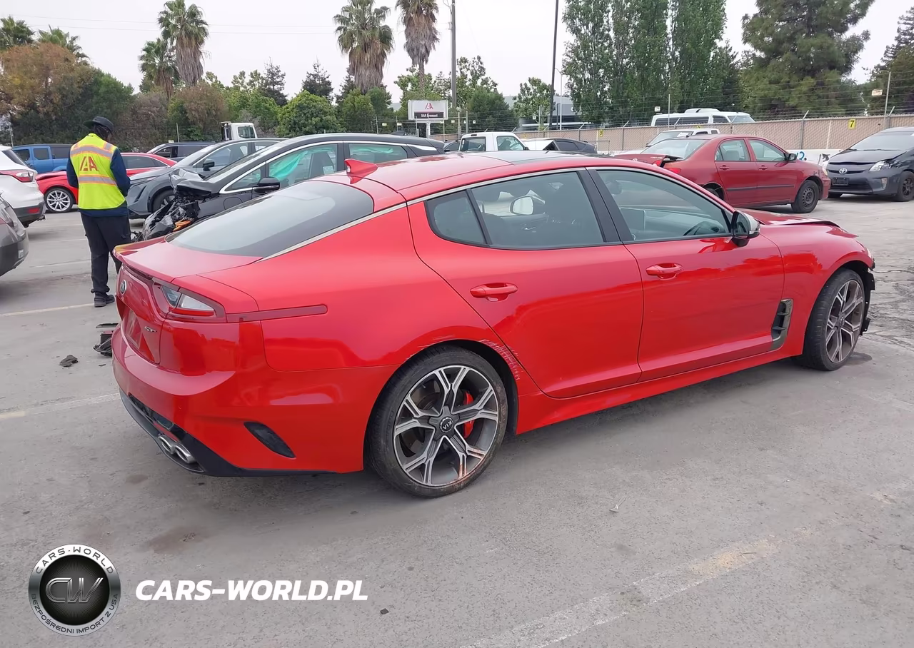 2018 Kia Stinger Gt2 VIN:KNAE55LC3J6017817 - 4