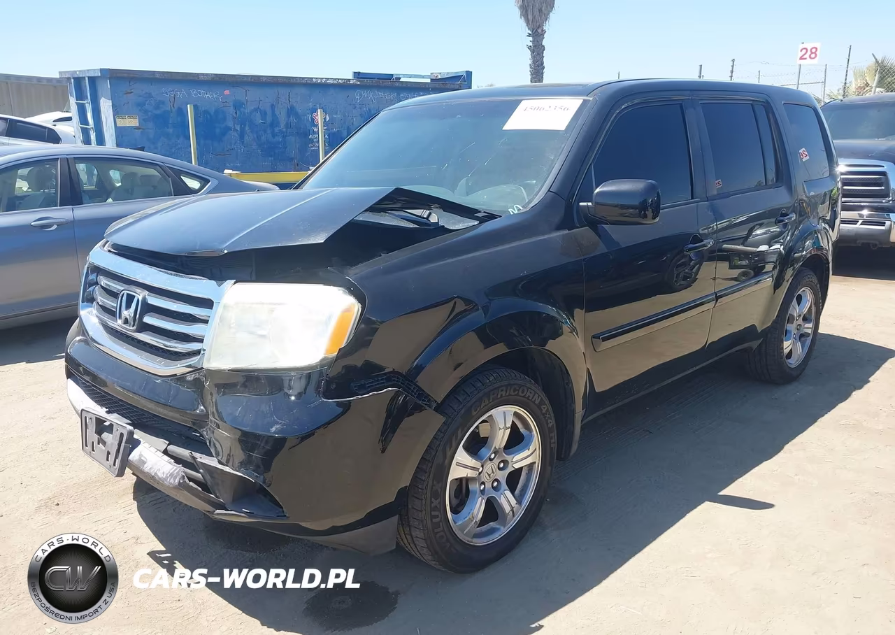 2012 Honda Pilot Ex VIN:5FNYF3H48CB014812 - 2