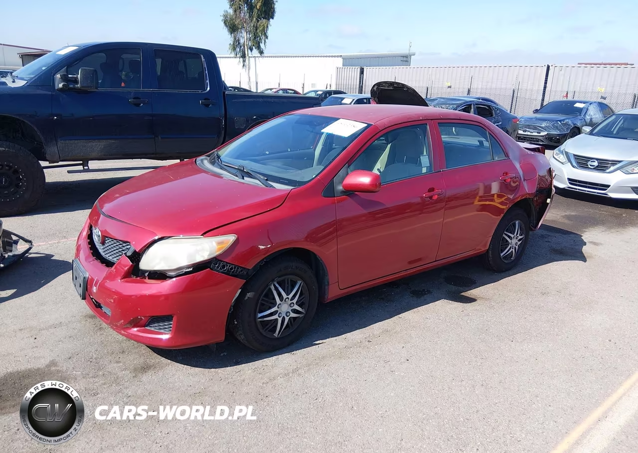 2009 Toyota Corolla Le VIN:JTDBL40E499071259 - 2