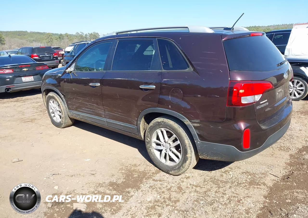 2014 Kia Sorento Lx VIN:5XYKT3A6XEG546228 - 3