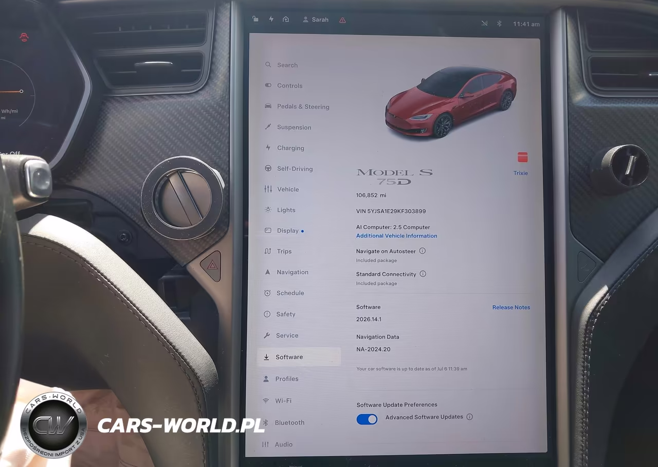 2019 Tesla Model S 100D-75D-Long Range-Standard Range VIN:5YJSA1E29KF303899 - 15
