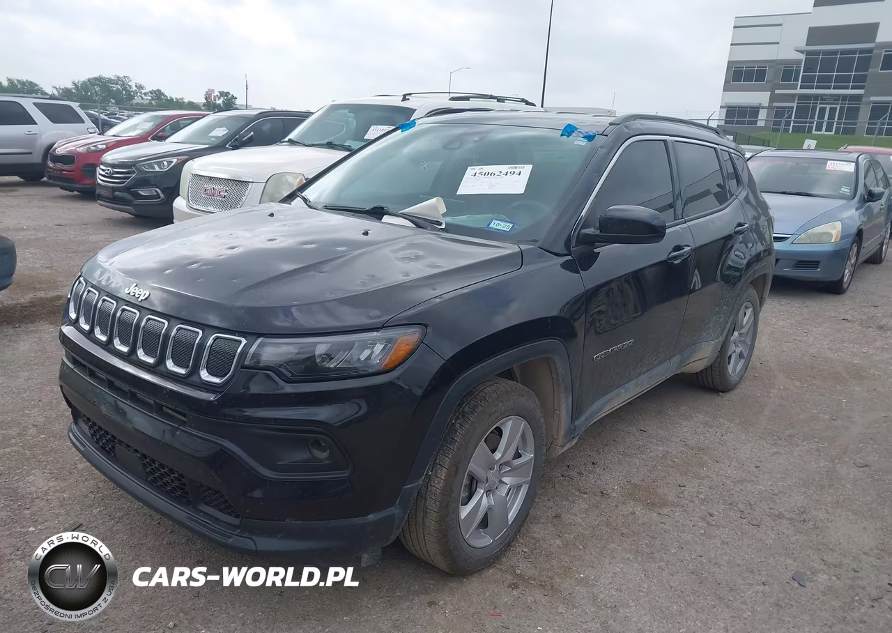 2022 Jeep Compass Latitude Fwd VIN:3C4NJCBB4NT213305 - 2