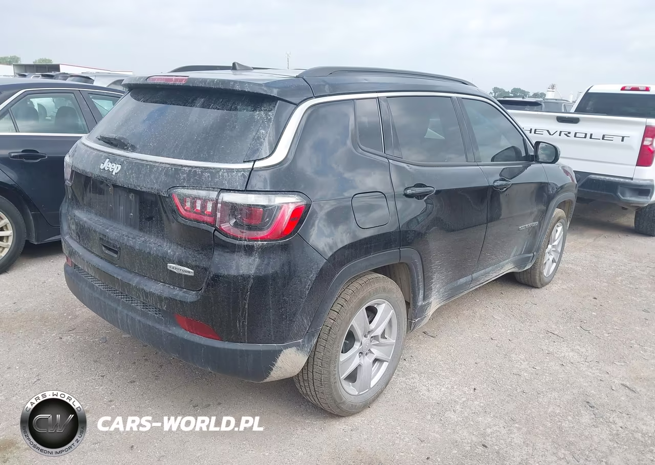 2022 Jeep Compass Latitude Fwd VIN:3C4NJCBB4NT213305 - 4