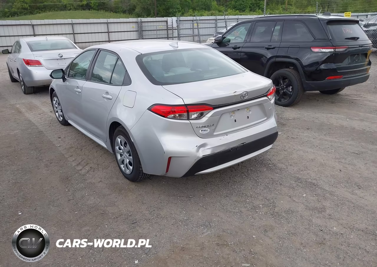2020 Toyota Corolla Le VIN:5YFEPRAE5LP030301 - 3