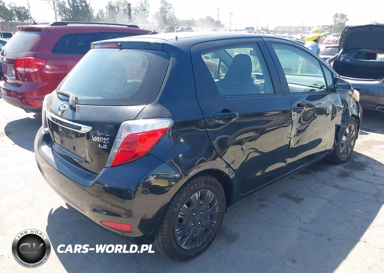 2014 Toyota Yaris Le (Tmc-Cbu Plant) VIN:JTDKTUD32ED580105 - 4