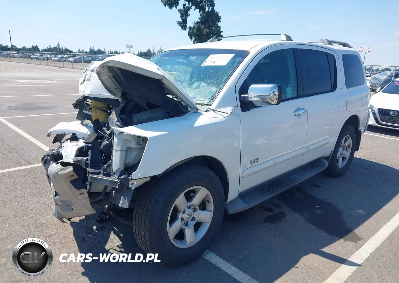 2007 Nissan Armada Se VIN:5N1AA08A17N710628 - 2