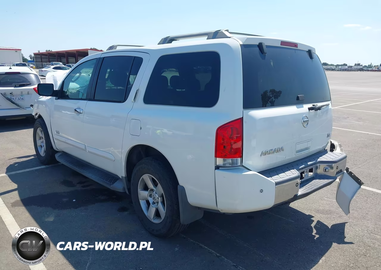 2007 Nissan Armada Se VIN:5N1AA08A17N710628 - 3