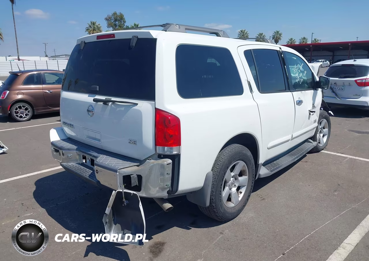 2007 Nissan Armada Se VIN:5N1AA08A17N710628 - 4